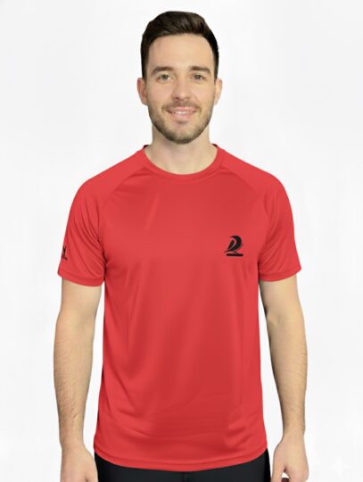 POLERA DRIFTI HOMBRE ROJO
